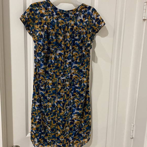 H&M Mini Blue Yellow Dress - Picture 6 of 9